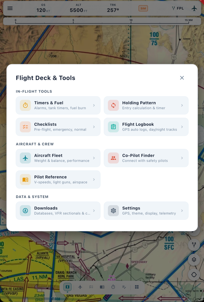 Flight Deck and Tools